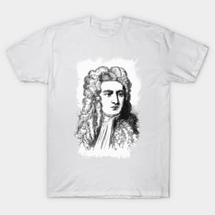 Sir Isaac Newton / Retouched Fan Art T-Shirt